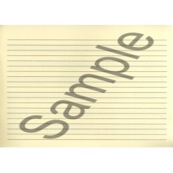 Faber Music Manuscript Paper 6-Stave - 24 Pages - A5 - Cream (Interleaved)