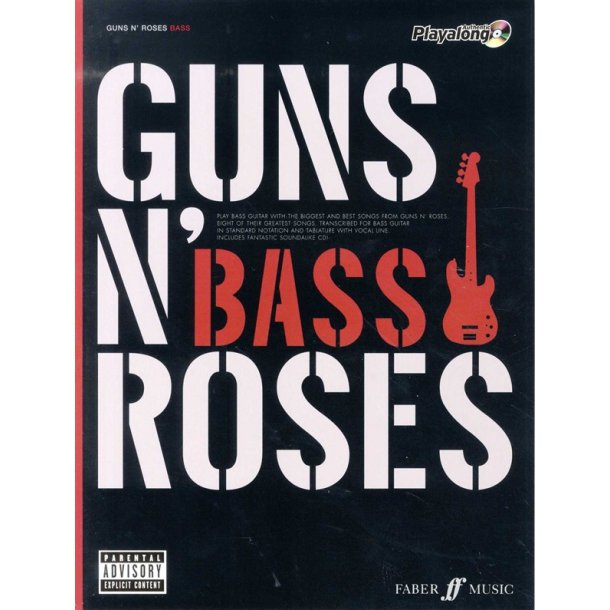 Authentic Playalong: Guns N' Roses (Bass Guitar)