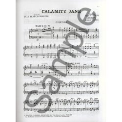 Calamity Jane Vocal Score