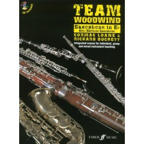 Team Woodwind Saxophone Eb Book/Cd