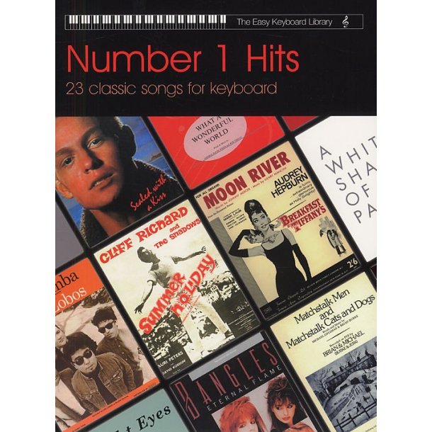 The Easy Keyboard Library: Number One Hits - Volume 1