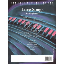 The Easy Keyboard Library: Love Songs - Volume 1