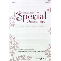 Music For Special Occasions - For Weddings And Services Of Celebration Or Reflection - Secular