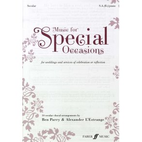 Music For Special Occasions - For Weddings And Services Of Celebration Or Reflection - Secular