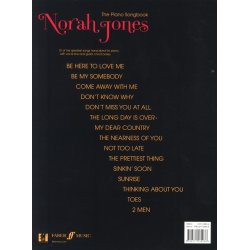 Norah Jones: The Piano Songbook (PVG)