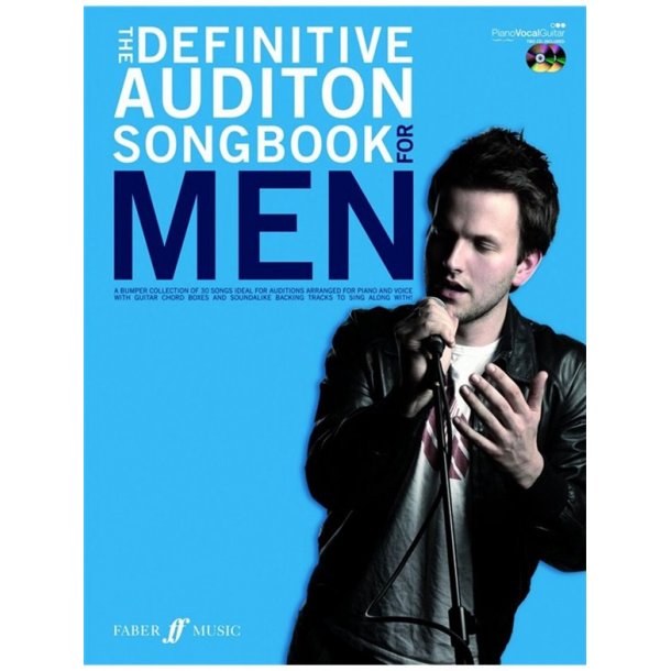 The Definitive Audition Songbook - Men (Book and 2CD)