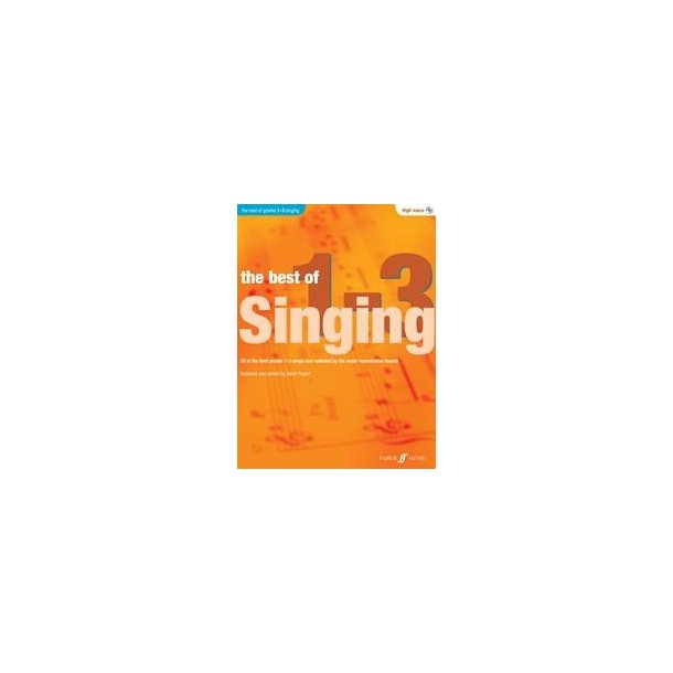 The Best Of Singing Grades 1-3 (High Voice)