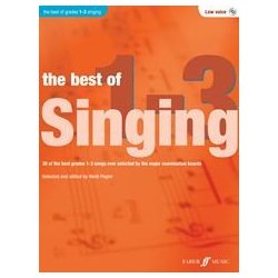 The Best Of Singing Grades 1-3 (Low Voice)