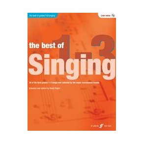 The Best Of Singing Grades 1-3 (Low Voice)