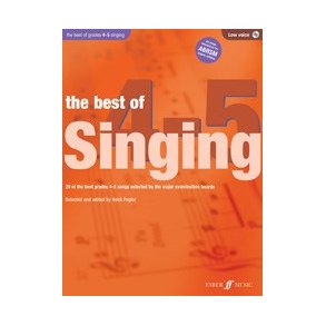 The Best Of Singing Grades 4-5 (Low Voice)