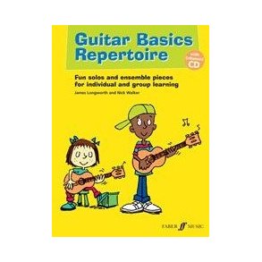 WALKER/LONGWORTH GUITAR BASICS REPERTOIRE GUITAR BOOK/CD