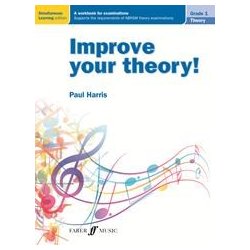 Paul Harris: Improve Your Theory! Grade 1 (All Instruments) (Book/CD)
