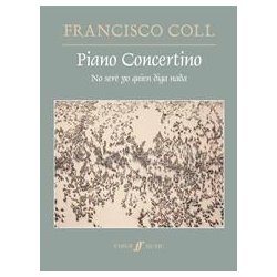 Francisco Coll: Piano Concertino (Full Score)