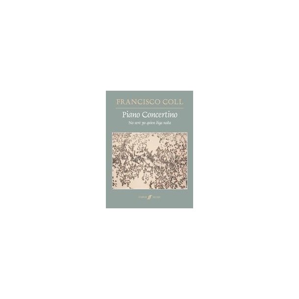 Francisco Coll: Piano Concertino (Full Score)