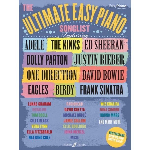 The Ultimate Easy Piano Songlist