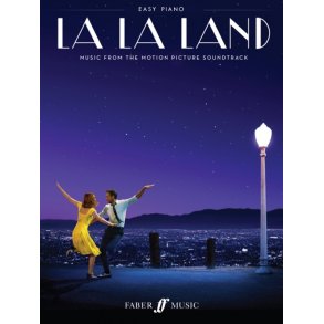 Nybrjare Klaverbog med noter och text till La La Land Musical
