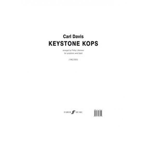 Keystone Kops. Wind Band (Score)