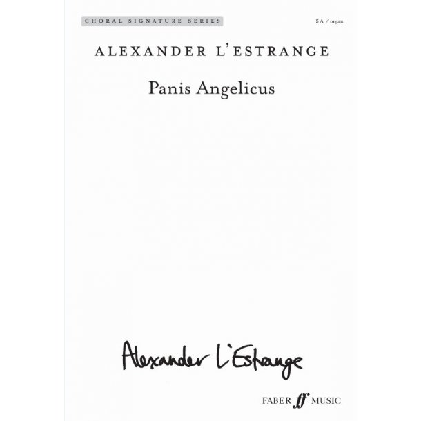 Arr. Alexander L'Estrange: Panis Angelicus (Upper Voices)