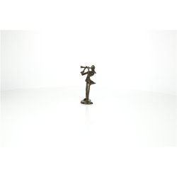 Copper Figurine: Clarinet Player