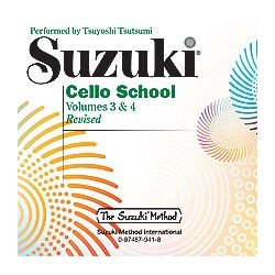 Suzuki Cello School CD - Volume 3 & 4