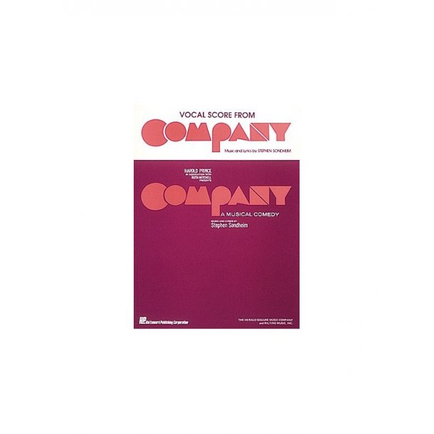 Stephen Sondheim: Company - A Musical Comedy (Vocal Score)