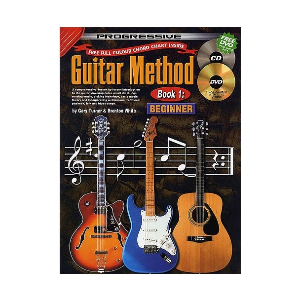 Progressive Guitar Method: Book 1 - Beginner