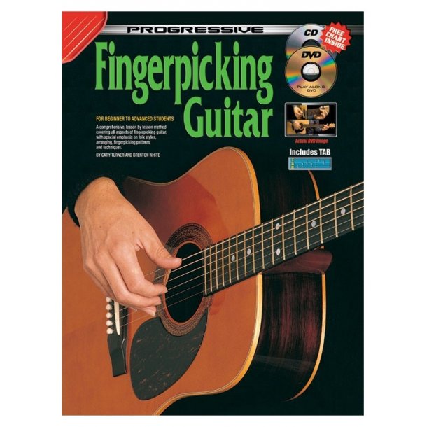 Progressive Fingerpicking Guitar (Book/CD)
