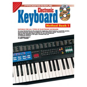 Progressive Keyboard Method: Book 1 (Book/CD/DVD)