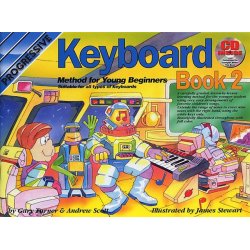 Progressive Keyboard Method For Young Beginners: Book 2 (Book/CD)