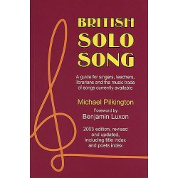 Michael Pilkington: British Solo Song