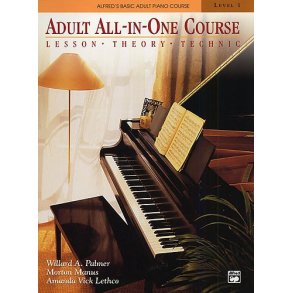Alfred's Basic Adult Piano Course: Adult All-In-One Level 1 - Book Only