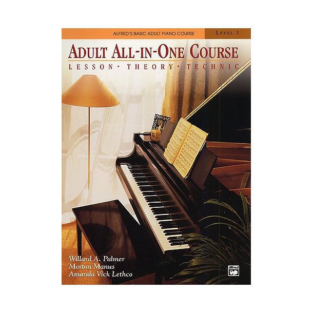Alfred's Basic Adult Piano Course: Adult All-In-One Level 1 - Book Only