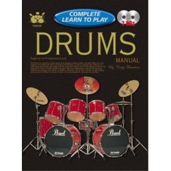 Progressive: Complete Learn To Play Drums - Manual (Book/2CDs)
