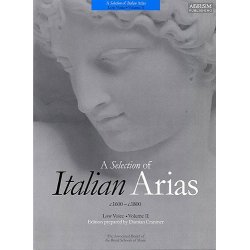 A Selection Of Italian Arias Volume 2: Low Voice