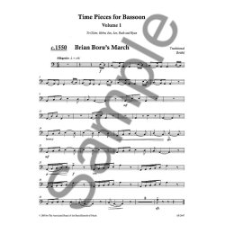 Time Pieces For Bassoon Volume 1