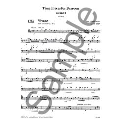 Time Pieces For Bassoon Volume 2