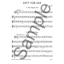 Alan Bullard: Sixty For Sax