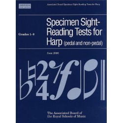 Specimen Sight-Reading Tests for Harp: Grades 1-8