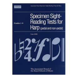 Specimen Sight-Reading Tests for Harp: Grades 1-8