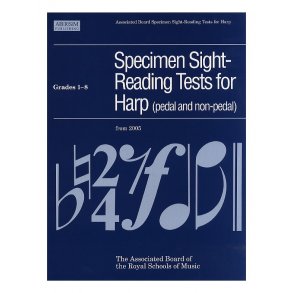 Specimen Sight-Reading Tests for Harp: Grades 1-8