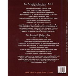 First Repertoire For Solo Guitar - Book 1