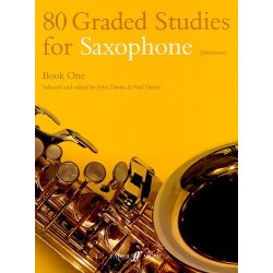 80 Graded Studies For Saxophone Book One