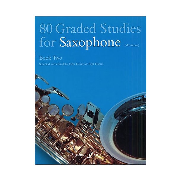 80 Graded Studies For Saxophone Book Two