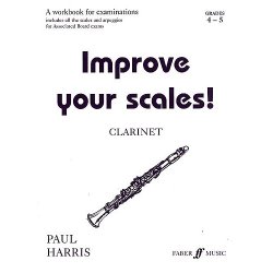Paul Harris: Improve Your Scales! Clarinet Grades 4-5