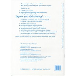Improve Your Sight-Singing! Elementary - Low/Medium Voice (Treble)