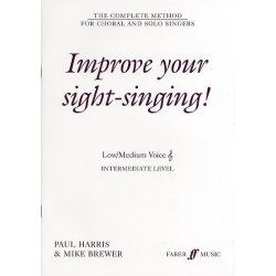 Improve Your Sight-Singing! Intermediate Low/Medium Voice (Treble)