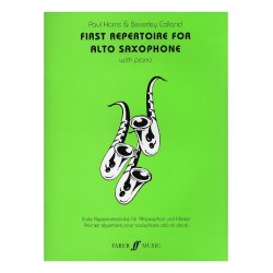 First Repertoire For Alto Saxophone