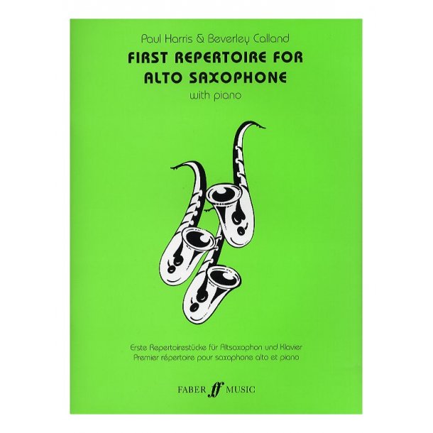 First Repertoire For Alto Saxophone
