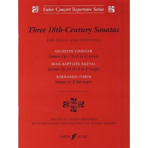 Three 18th Century Sonatas For Cello And Continuo