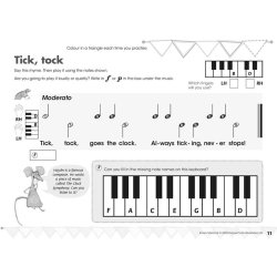 Get Set! Piano My First Piano Pieces Puzzles : Puzzles &amp; Activities